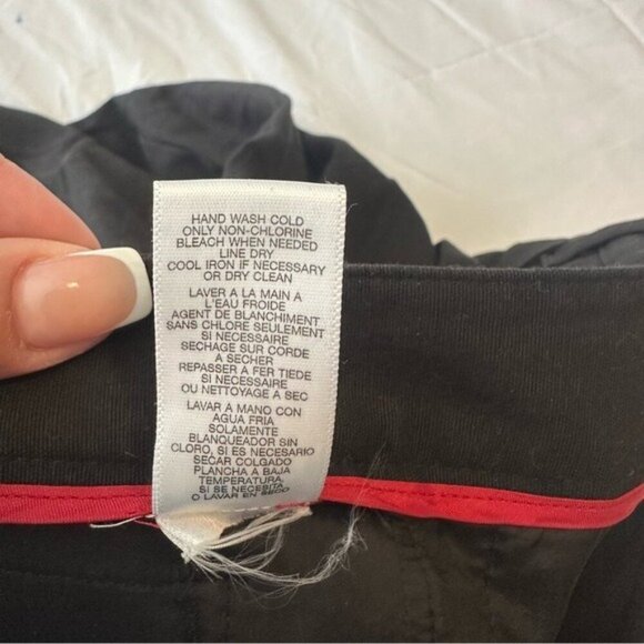 Michael Michael Kors Black WideLeg Pants Sz 6 Womens Career Comfort - Picture 10 of 11